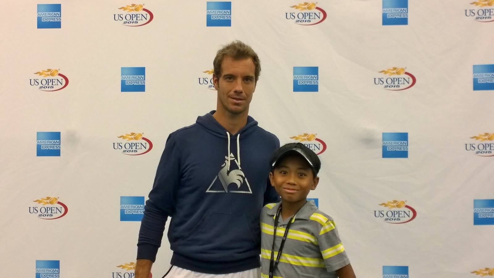 David at US Open 2015
